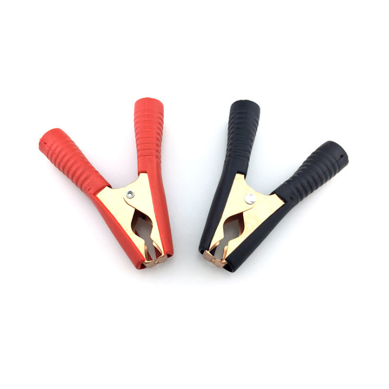 ปากคีบ คีบแบต ปากคีบแบตเตอรี่ หุ้มยาง ปากจระเข้ คีมหนีบขั้วแบต ปากคีบขั้วแบตเตอรี่