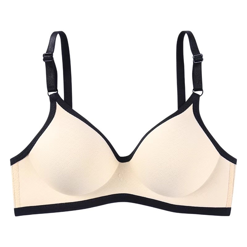 บราไร้โครง สวมสบาย ไร้การกดทับ เสื้อใน ดันทรง มีฟองน้ำในตัว สีพลาสเทลน่ารักๆ NY115 - รูปที่ 6