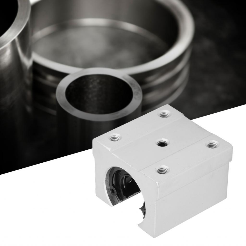 SBR16UU แบริ่งบล็อกสไลด์เปิดอุปกรณ์ความแม่นยำเชิงเส้นสำหรับชิ้นส่วน CNC