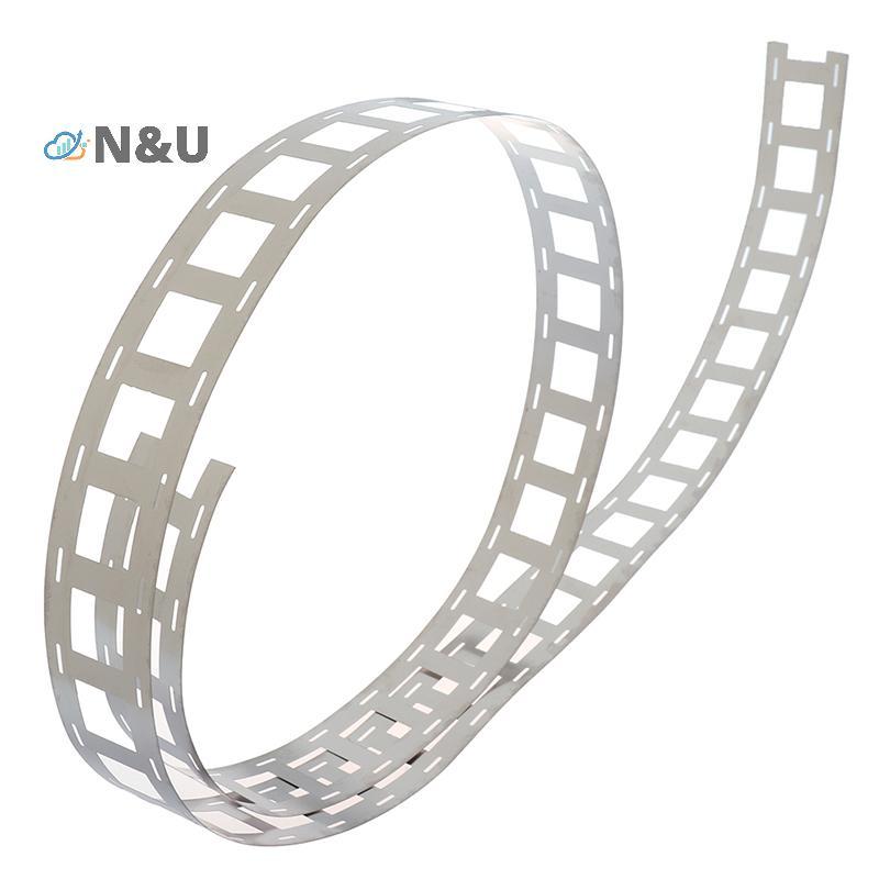 N&U 1M ชุบนิกเกิล Strip 0.12*27 มม.สําหรับแบตเตอรี่เชื่อม 2P Spot เข็มขัดนิกเกิล