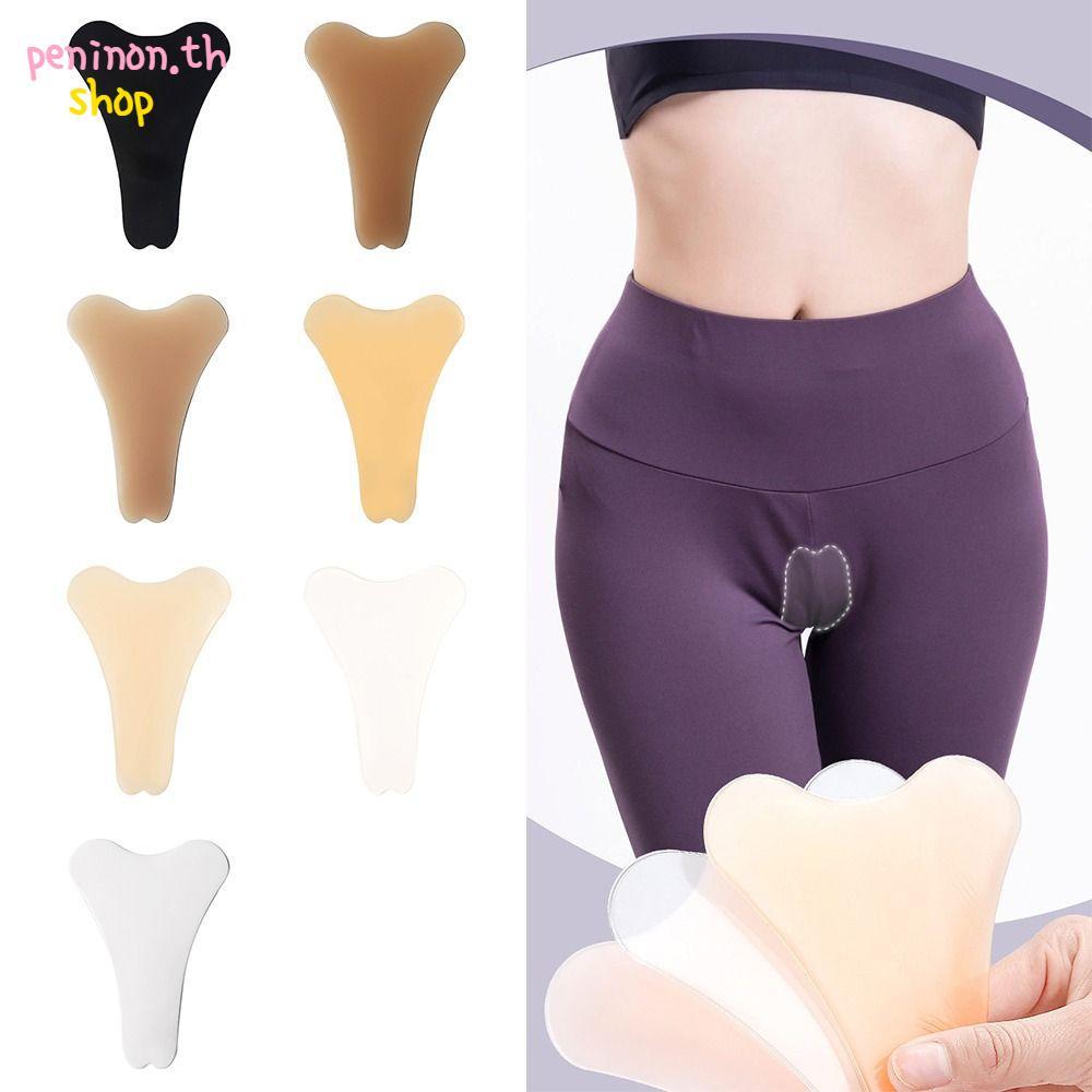 PENINON แผ่นป้องกันนิ้วเท้าอูฐ Y-shaped แบบติดกาวPU สำหรับผู้หญิง