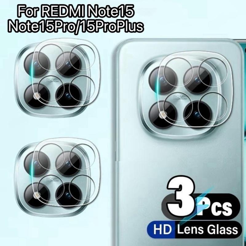 พร้อมส่ง ฟิล์มกันรอยเลนส์กล้อง For Redmi Note15 Note15Pro Note15Proplus ฟิล์มกันรอยกล้องด้านหลังแบบใส ฟิล์มกระจกนิรภัย
