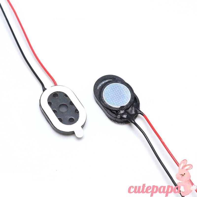 Cutep 2 ชิ้น 1510 1015 ลําโพง 8 โอห์ม 1W8R แตรลําโพงสาย DIY อุปกรณ์เสริม