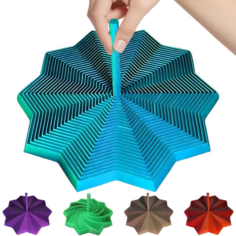 3d พิมพ์ขยาย Sensory Fidget Star รูป Fidget ของเล่นจับ Dpression ของเล่น F9n7