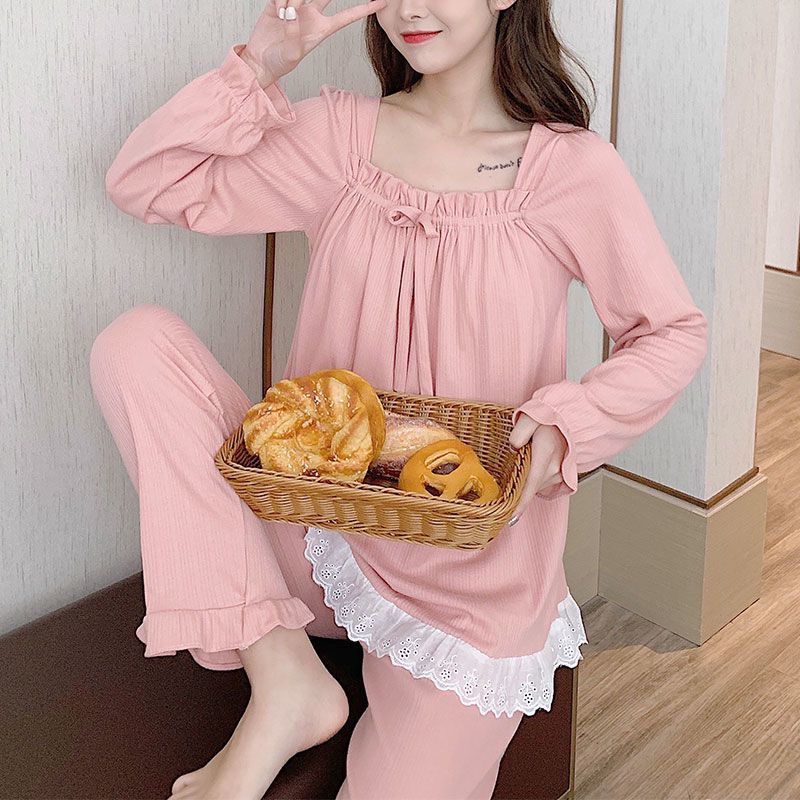 【11.11优惠大促】秋冬季纯棉长袖睡衣女轻薄睡衣家居服女学生薄款睡衣女套装清仓fadacai666.thfadacai666th20251107