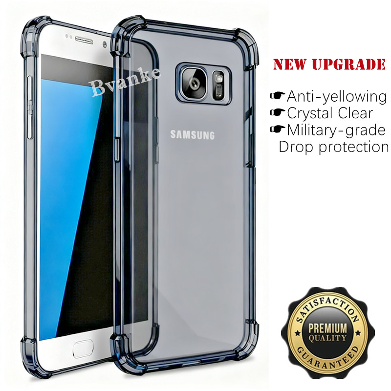 เคสโทรศัพท์สําหรับ Samsung Galaxy S7 Flat SM-G930F G930FD G930A G930P G930T Slim โปร่งแสงซิลิโคนนุ่ม