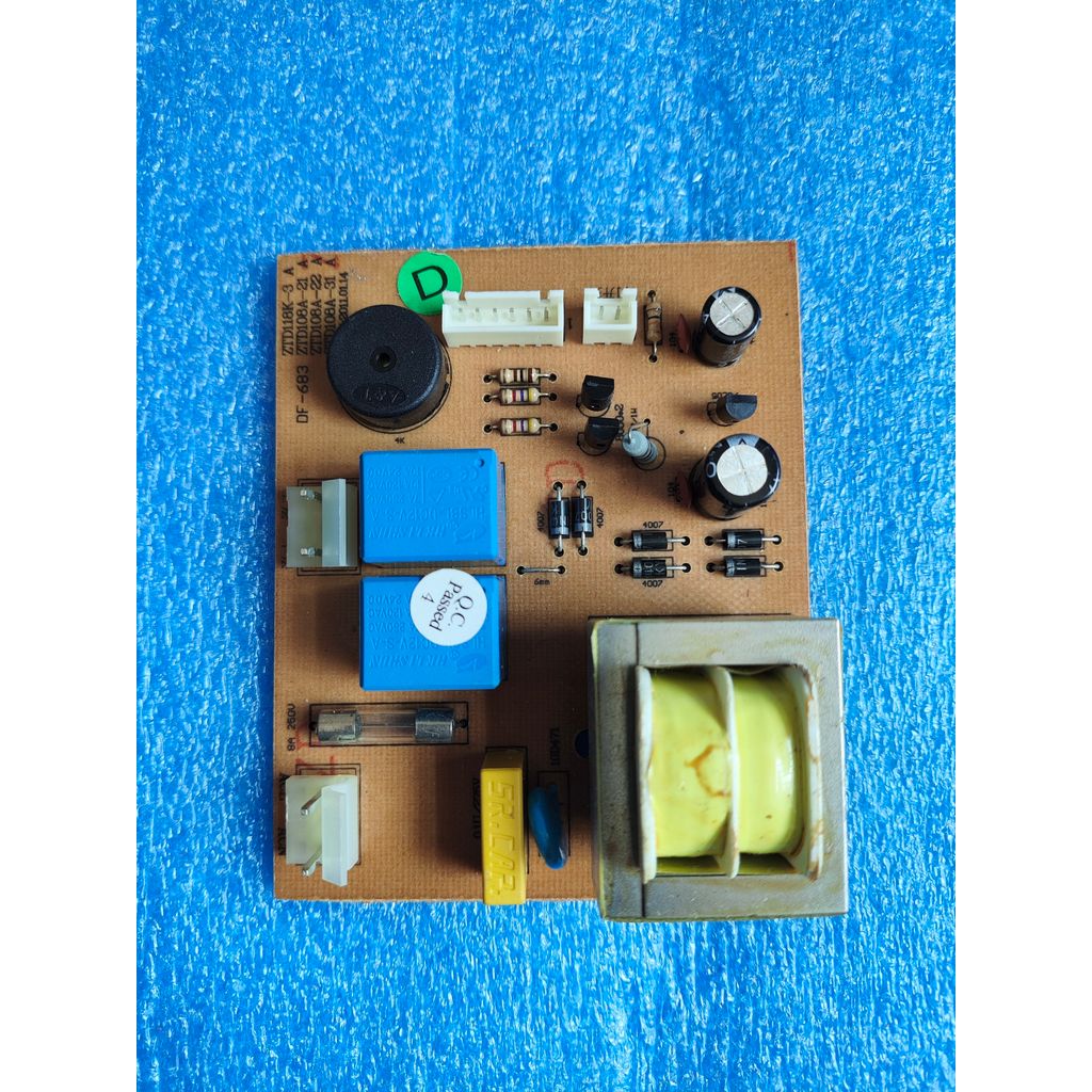 แผงไฟตู้ Sterilizer Galanz ZTD118K-3A รหัส DF852/DF683 อะไหล่แท้