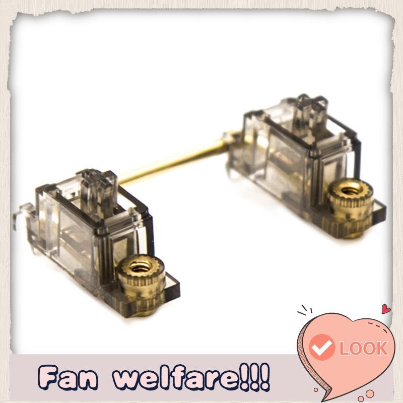 Stabilizer V3 สกรูในโคลง 2u สําหรับ Custom Mechanical คีย์บอร์ดแผ่น PCB Mount คีย์บอร์ด Stabilizers 