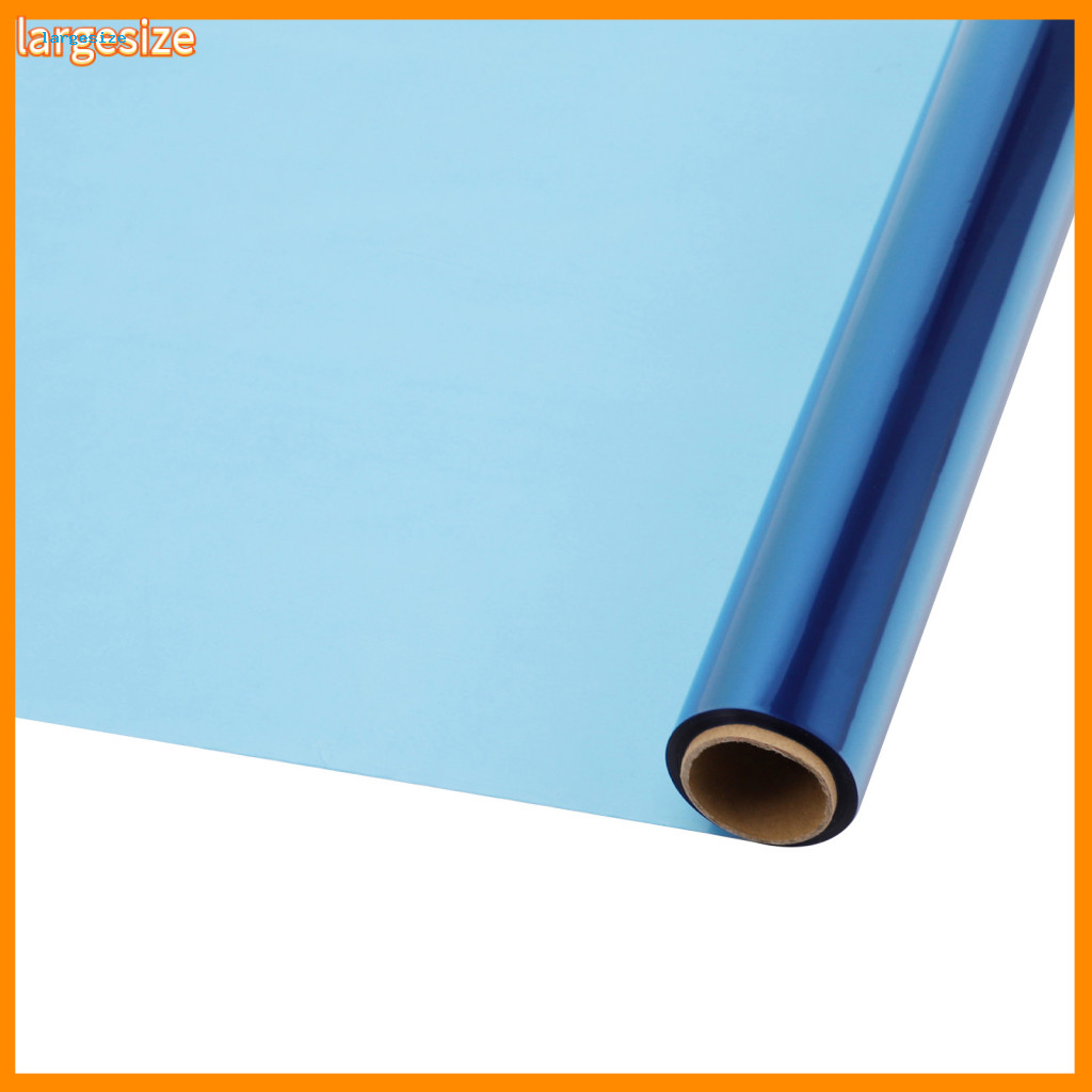 ขนาดใหญ่|  Cellophane Wrap Roll ขนาดใหญ่ห่อม้วนสีสันกันน้ํา Cellophane กระดาษห่อสําหรับงานฝีมือ Diy 