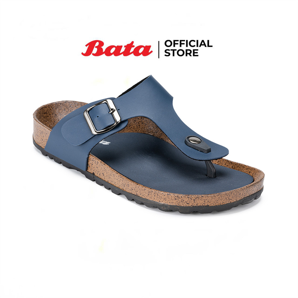 Bata บาจา รองเท้าแตะลำลองหูหนีบ สำหรับผู้ชาย รุ่น MATTE สีกรมท่า รหัส 8319161