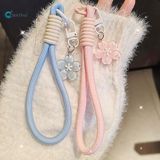 Creative Ins Style พวงกุญแจเชือกถักสีสันสดใส Jelly Blossom L…