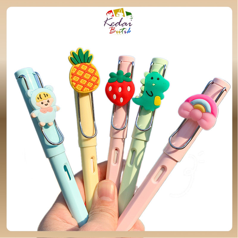 KEDAIBUTIK (PSL03) ดินสอเขียนนิรันดร์ไม่มีจํากัดโดยไม่ต้องเหลาฟรียางลบฟรีรีฟิล 5 ชิ้น / ดินสอนิรันดร