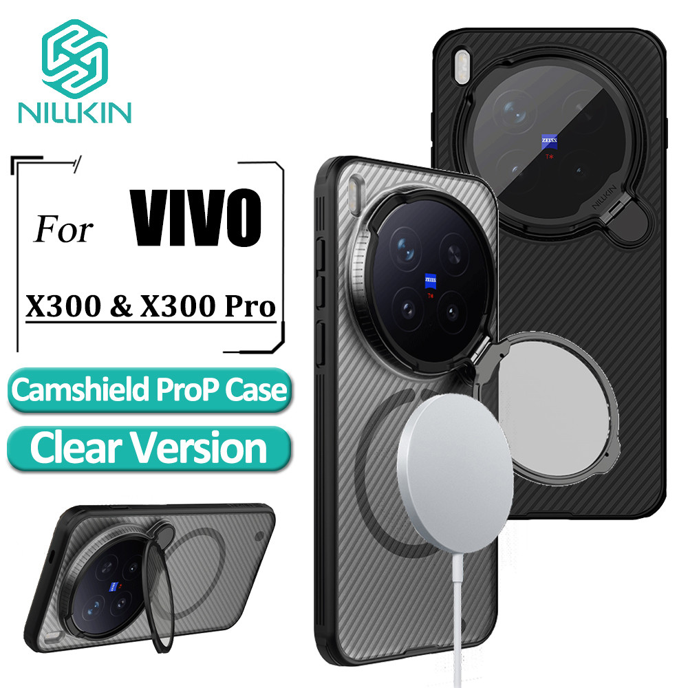 Nillkin CamShield Prop เคสแม่เหล็กสําหรับ Vivo X300 Ultra/X300 Pro/X300 เคสโทรศัพท์เลนส์ฝาครอบฝาครอบป้องกัน