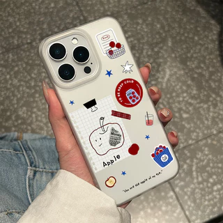 เคสโทรศัพท์ สำหรับ iPhone 17 Pro 11 13 16 Pro Max Case iPhone 13 17 15 Pro Max 12 14 13 Pro Max ดอกไม้น้ำแข็งใสก็น่ารัก