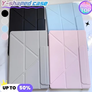 เคสป้องกันฝาพับปิดแม่เหล็กแกน Y for Samsung Galaxy Tab S9 S7 S8 S6lite S10+ A9 A11 A9+ A11+ S7FE S9FE S9FE+ A8 S10fe for case Samsung Galaxy Tab S8+ S9+ S7+ A7lite กันกระแทกและทนต่อการตก