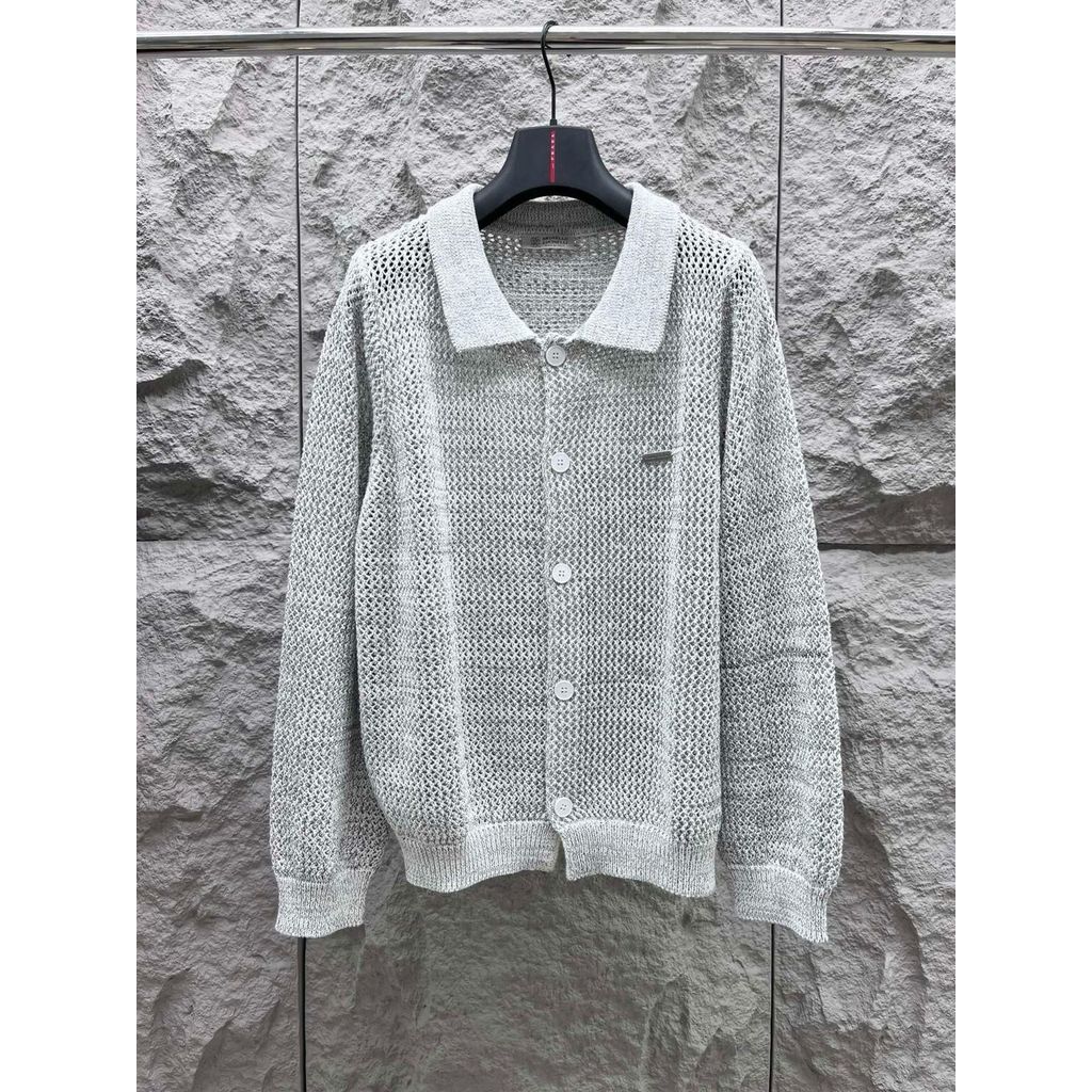 K3Y4 Italy BC Men's Old Money Style Autumn Fashion Breathable Casual Comfortable Men's Hollow Out Co