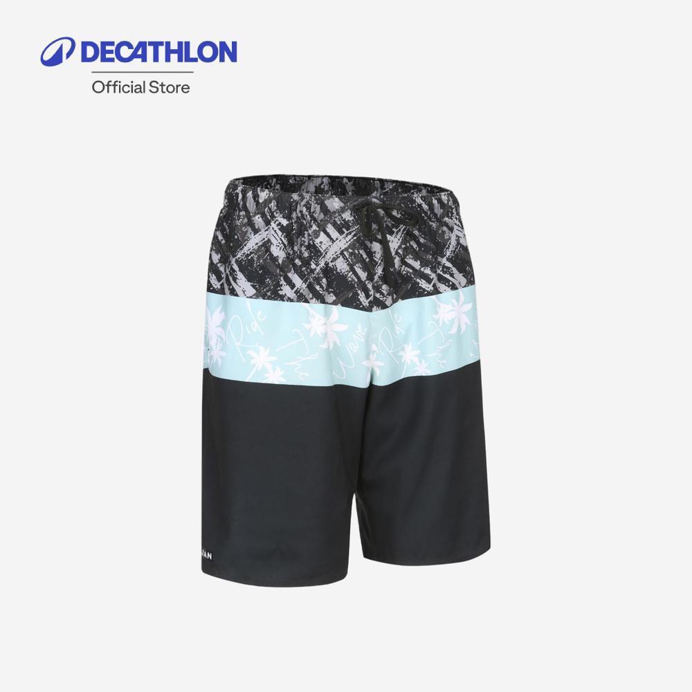 Decathlon Sbs 100 Eco 20" Brush Black กางเกงชายหาด รุ่น 100 Eco 20" - Black