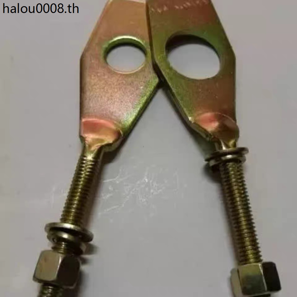 คานโค้งรถจักรยานยนต์ Happy HJ110-2-AE-2A-2C-2D-6-7 ตัวปรับโซ่ 500 กก. หางปลาสากล