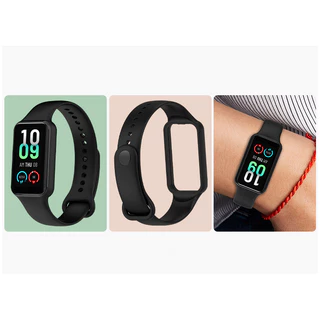สายรัดกรณีซิลิโคน for Xiaomi Redmi Band 2 /Xiaomi Smart Band 8 Active กีฬากันน้ำฝาครอบยางสายรัดข้อมืออุปกรณ์เสริม