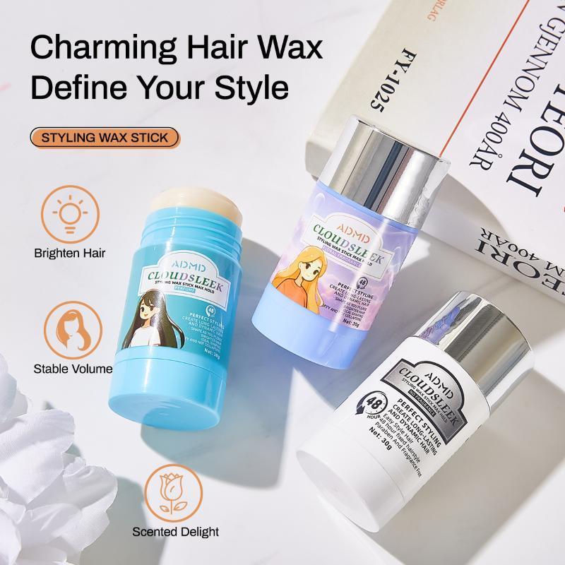 AmongSpring> 30g Broken Hair Artifact Hair Wax Stickเจลครีมจัดแต่งทรงผมFrizzคงที่Fluffyเด็กผู้ชายและ