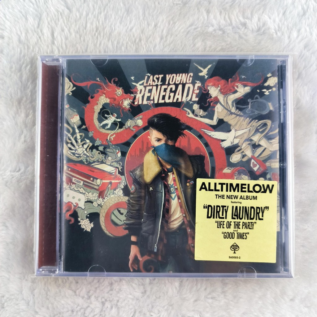 Z686 All Time Low Last Young Renegade CD Album C0103