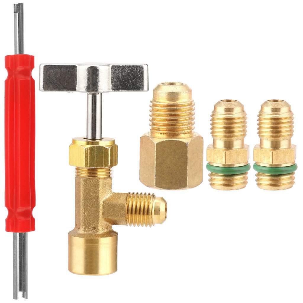 + สารทําความเย็นเครื่องปรับอากาศ TT12LH14 Cross-Border Refrigerant ฟลูออไรด์อะแดปเตอร์ R1234YF รถสาร