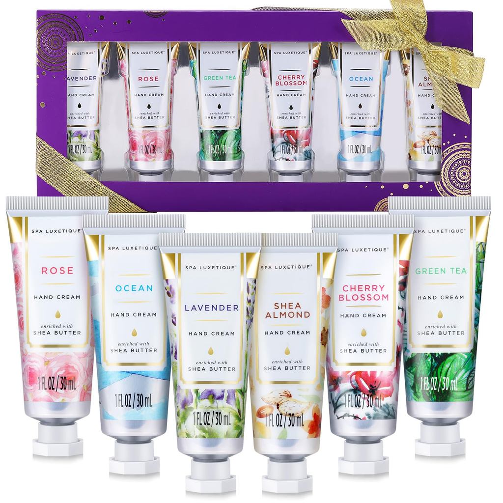 สปา luxetique Hand Cream Hand Cream Set Gift for Women Hand Lotion with Natural Aloe and Vitamin E f