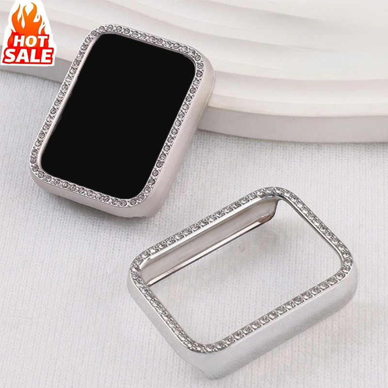 Hard Diamond PC Case เข้ากันได้กับ Mi band 9 Pro/8 Pro Case Hollow Cover ไม่มีกรอบฟิล์มเปลือกกันชน Anti-fall กันกระแทก