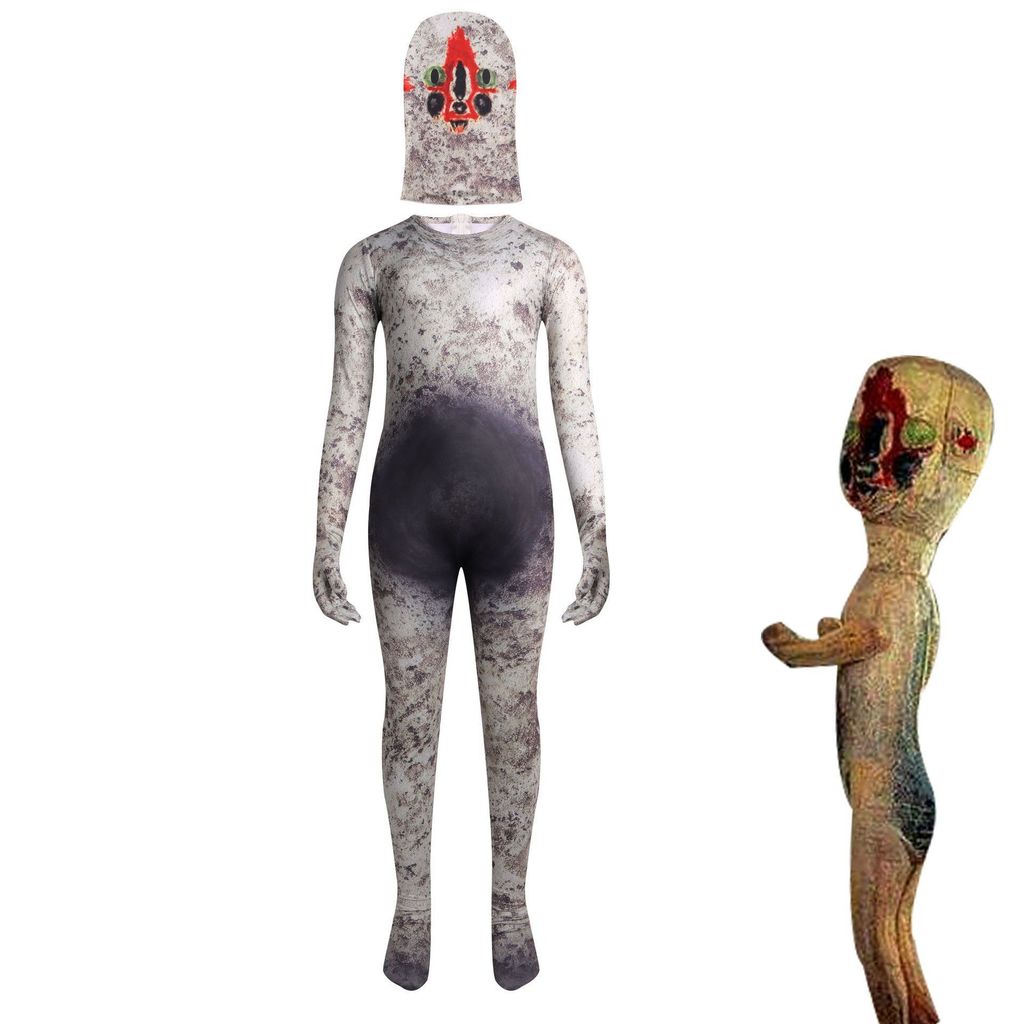 ชุดคอสเพลย์ SCP Stone Peanut สำหรับเด็ก