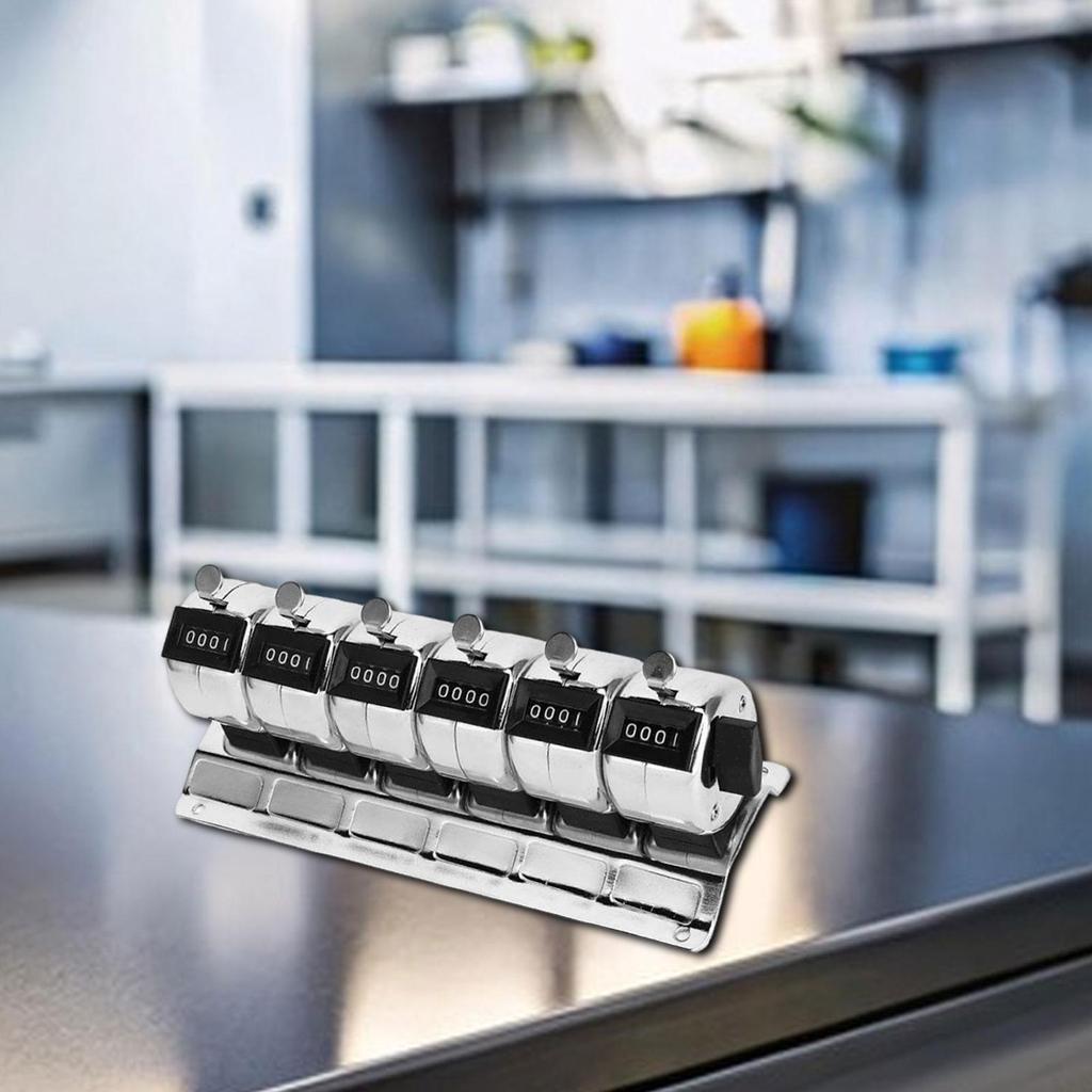 [rmdntq] Tally Counter with Base Mount Mechanical for Bank People สินค้าคงคลัง