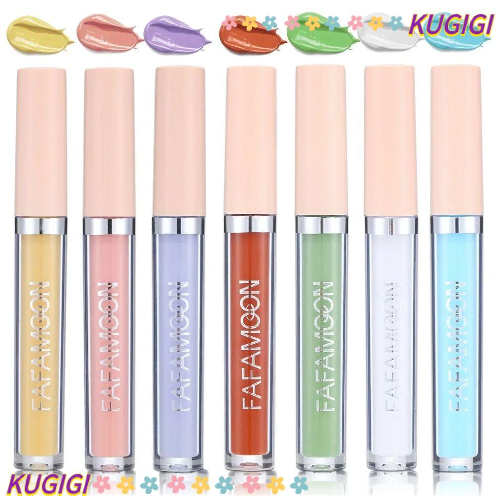 KUGIGI Liquid CONCEALER, 2.5ML Dark Circles Foundation Cream, Face Makeup Full Coverage Cover Spot A