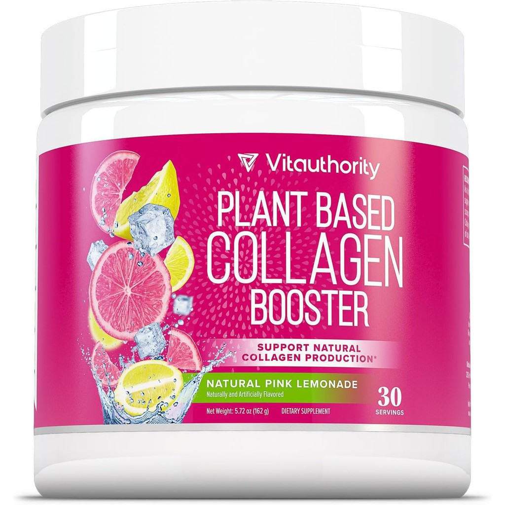 Vitautority Vegan Collagen Powder for Women - อาหารเสริมคอลลาเจนจากพืชสําหรับผู้หญิงที่มีผลิตภัณฑ์บํ