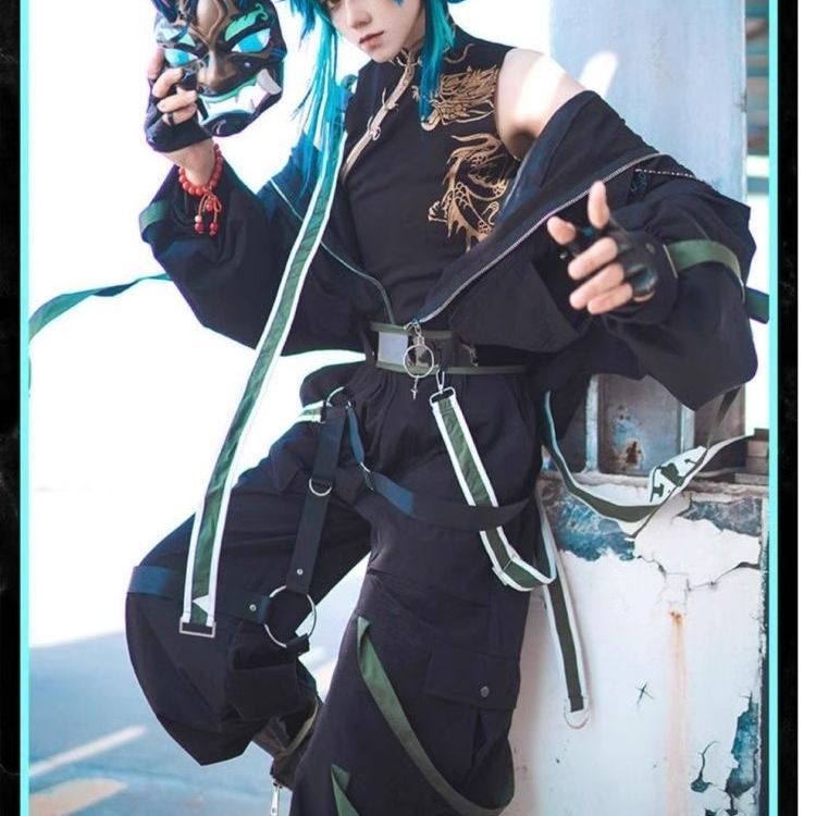 เครื่องแบบสูทคอสเพลย์ชาย จากอนิemeะและเกม สไตล์ต้าเฉิง