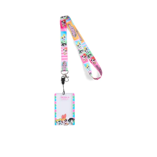 Mini mono ที่ใส่บัตรพร้อมสายคล้องคอลายการ์ตูน ขนาด 90x2 ซม. ดีไซน์น่ารัก พกพาสะดวก มาพร้อมสายคล้องคอใช้งานง่าย