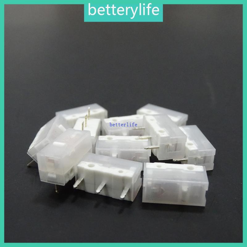 BTF Kailh White 8 0 Microswitch Subminiature 100 ล้านคลิกสวิตช์เมาส์
