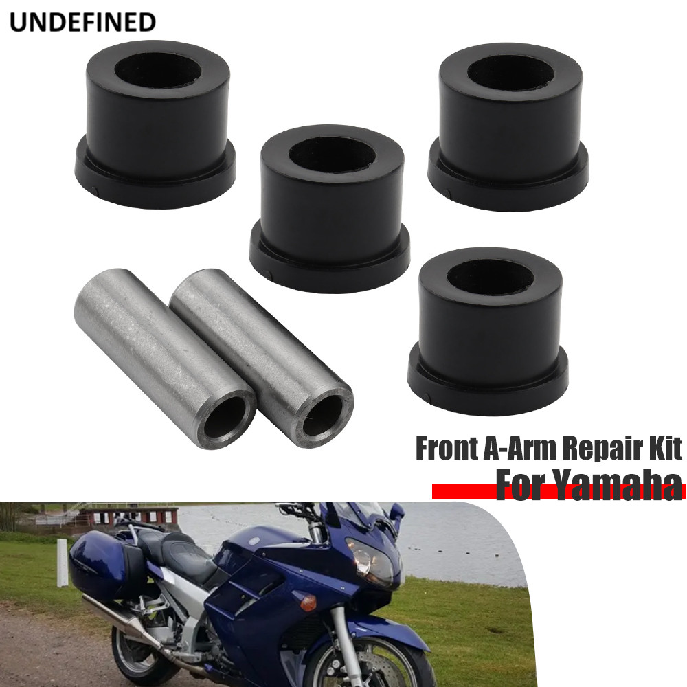 UN ด้านหน้า A-Arm Bushing ชุดซ่อมสำหรับ Yamaha Lower Upper 550 660 700 Grizzly 350 FW Big Bear 250 b
