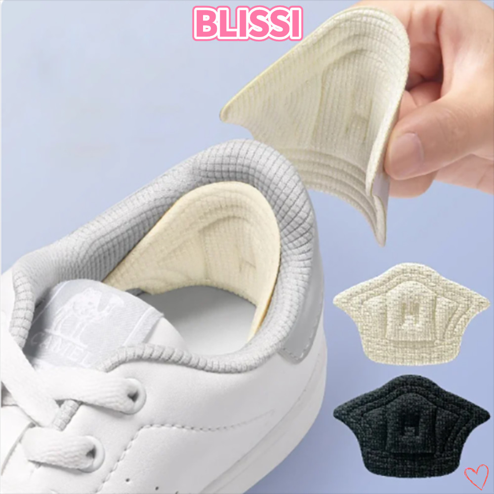 แผ่นรองส้นเท้าสำหรับรองเท้ากีฬา น้ำหนักเบาทึกระบายอากาศ พร้อมสติกเกอร์ติดแน่น ป้องกันการสึกหรอ