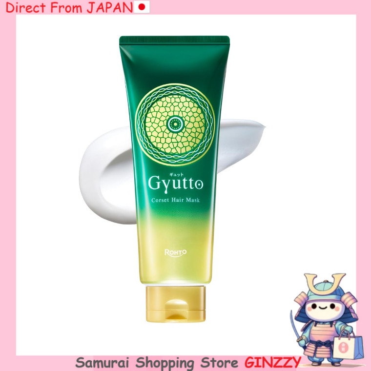 Gyutto คอร์เซ็ตมาส์กผม ทรีทเมนต์ 200g - การดูแลเส้นผมจากญี่ปุ่น