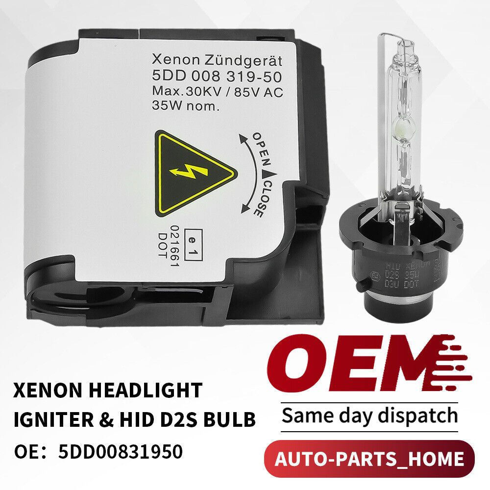 ใหม่สําหรับ Hella 5DD 008 319-50 Xenon Igniter & HID D2S ชุดหลอดไฟ Ignitor โคมไฟ