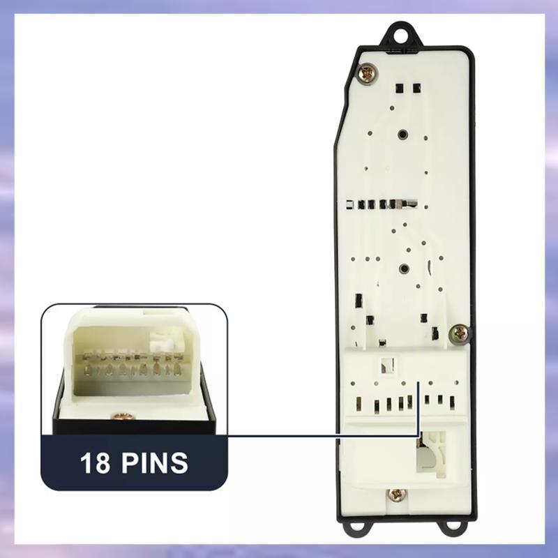 84820-33180 รถสวิทช์ควบคุมหน้าต่าง LHD สําหรับ 4Cyl 6Cyl 2.4L 2001-2005 84820-42180 84820-33240