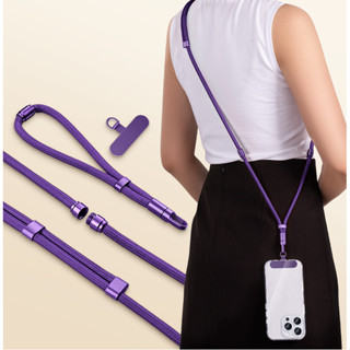 จัดส่งจากประเทศไทย 3-ใน-1 เชือกเส้นเล็กโทรศัพท์มือถือปรับ กร…