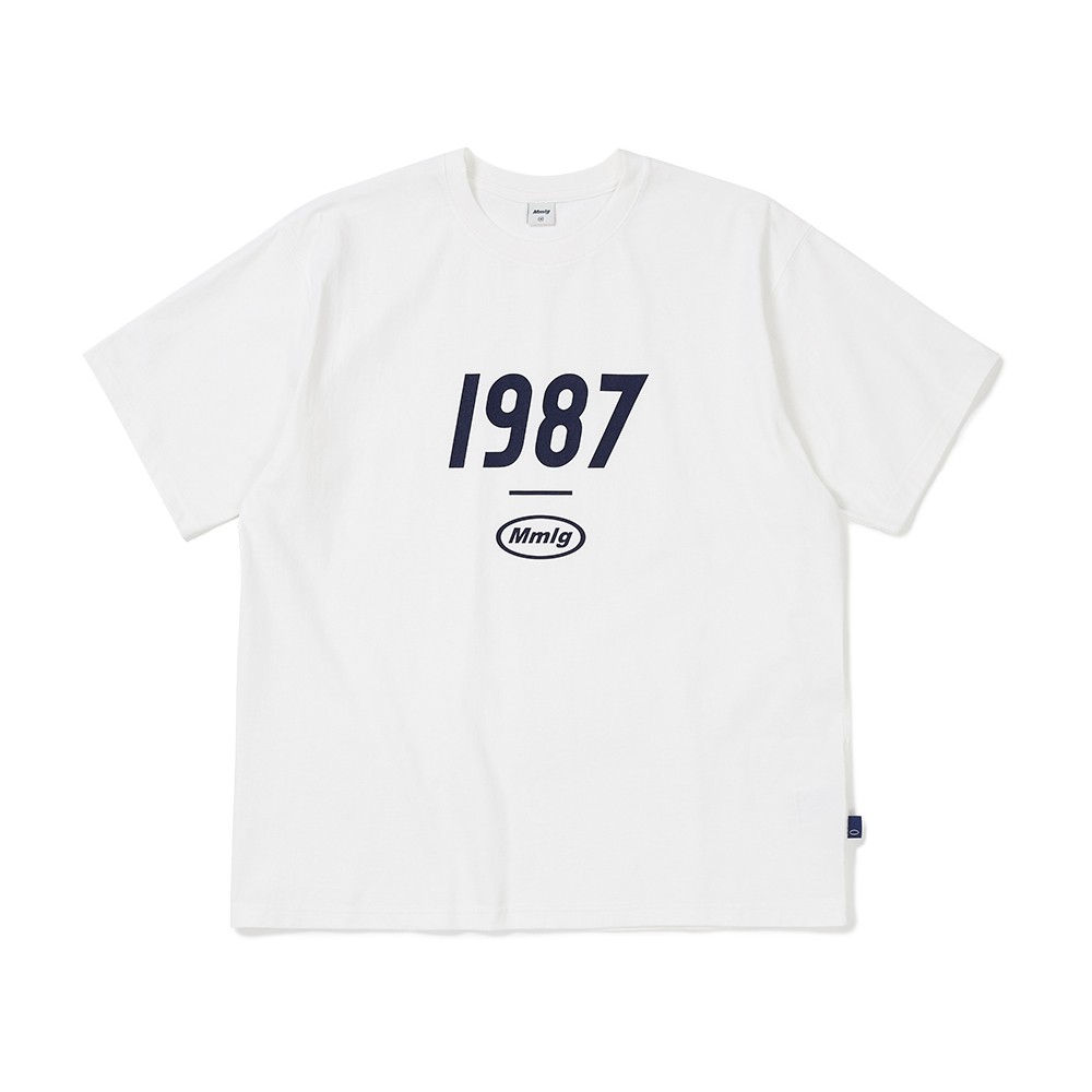 [Mmlg] เสื้อยืดแขนสั้นผ้าฝ้ายแท้ 19MG HF-T