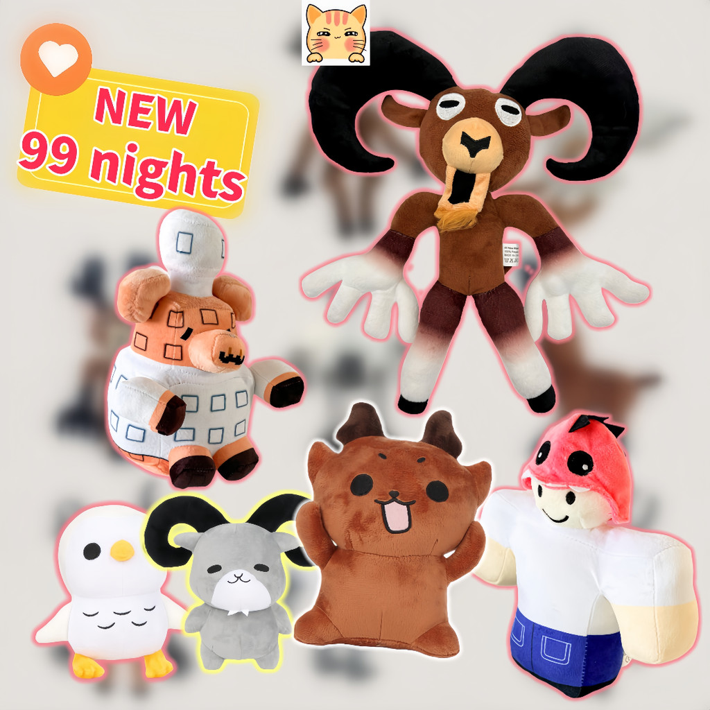 BCT✨คืน 99 วัน✨99 คืนในป่าตุ๊กตาน่ารัก 99 คืนกวางตุ๊กตาของเล่นสําหรับเด็กนุ่มที่เต็มไปด้วยการ์ตูน El