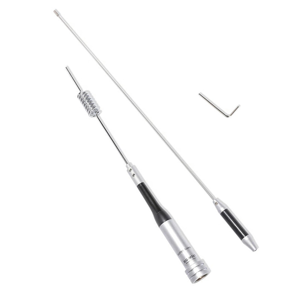 เอสจีเอ็ม507 144430MHz Dual Band VHF เสาอากาศ UHF เข้ากันได้กับวิทยุหลายรุ่น