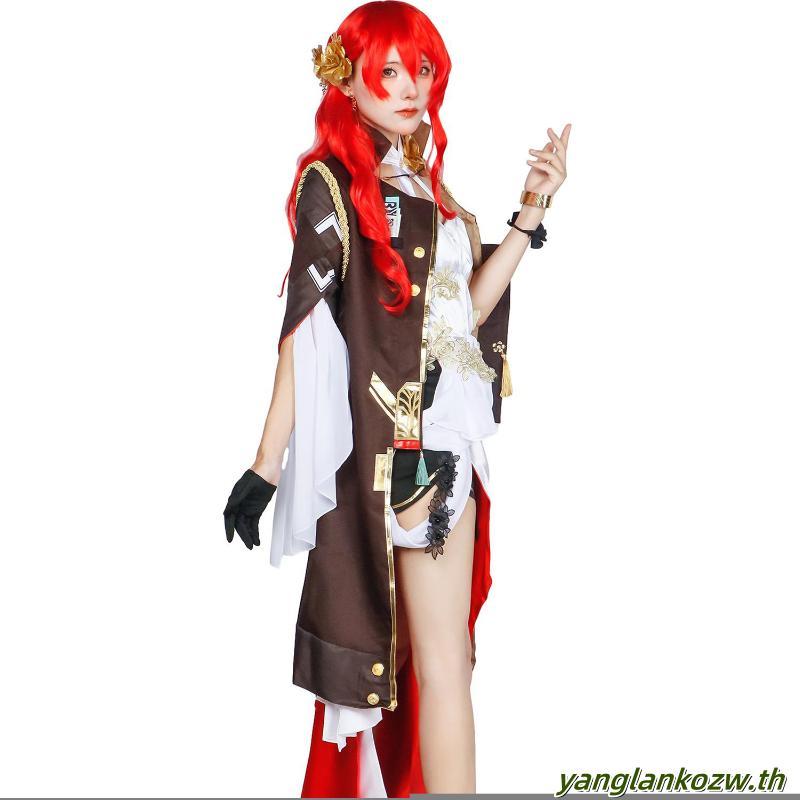 【Love Wutong】 Himeko cosplay Honkai cosplay Honkai Star Rail Himeko cosplay clothing Halloween costu
