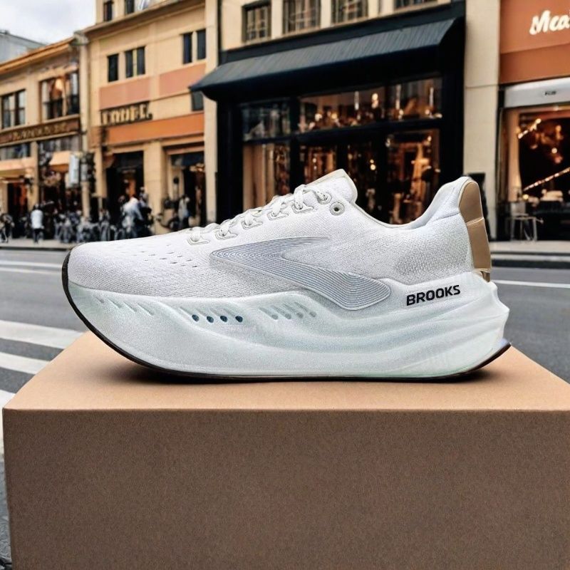 Putian BROOKS BROOKS Glycerin max Super Glycerin รองเท้าวิ่งผู้ชายผู้หญิงวิ่งหนา Soled Marathon