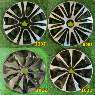 เข้ากันได้MITSUBISHI ฝาครอบล้อรถมิตซูบิชิ1ชุดมี4ฝาครอบลายสวยแข็งแรงแข็งแรงแข็งแรงเสริมลักษณะเป็นระดับใหม่มีให้เลือกขอบ14/15/16นิ้วขายดี
