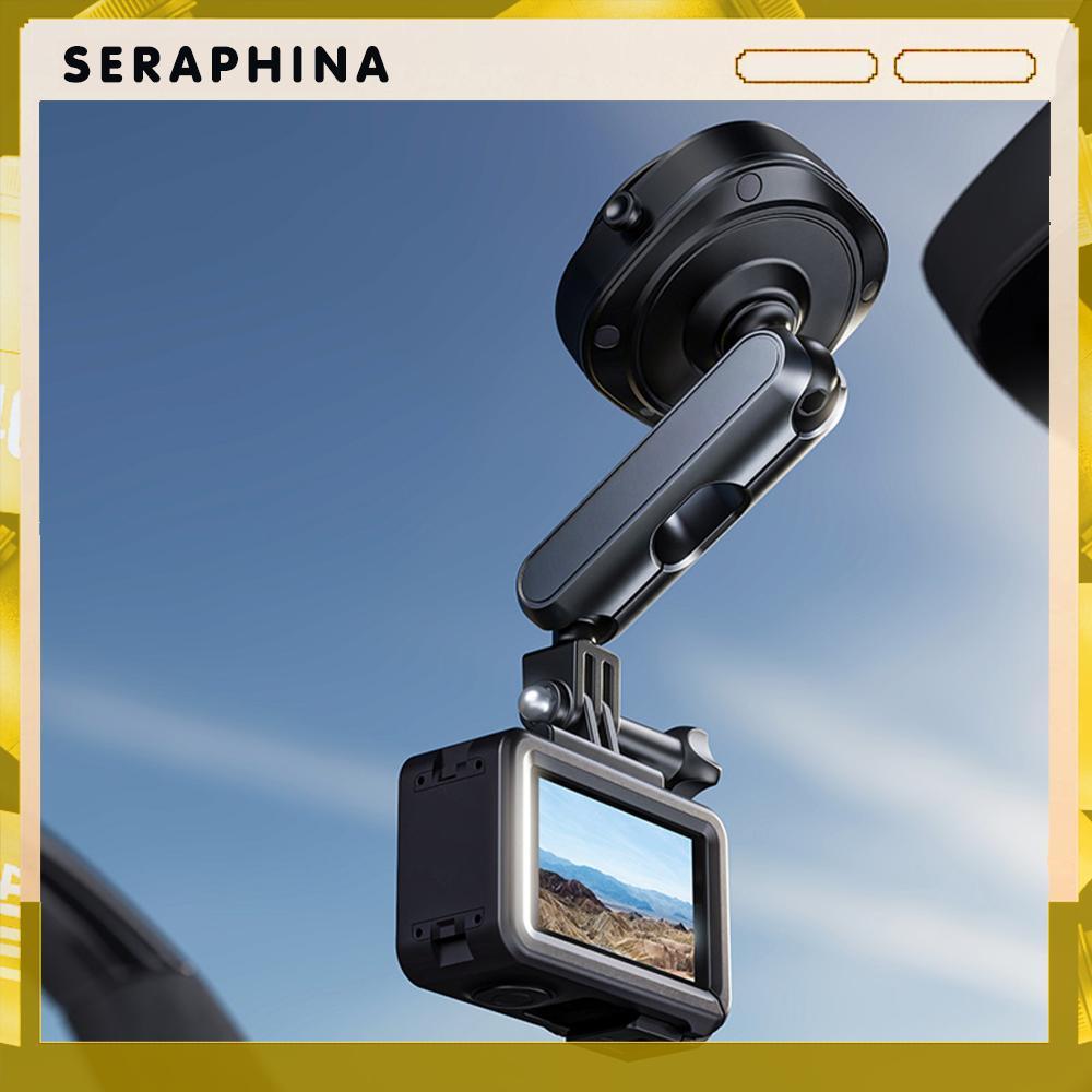 ถ้วยดูดกล้อง 360 กล้องแอคชั่นแคมเมราแบบปรับได้กระจกหน้าต่างสําหรับ DJI/Insta360/GoPro/AKASO