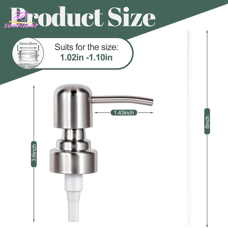 [sundialop.th] ปั๊มตู้ทําสบู่เปลี่ยนห้องครัวและห้องน้ําปั๊มสบู่เปลี่ยนเส้นผ่านศูนย์กลางมาตรฐาน 28/40