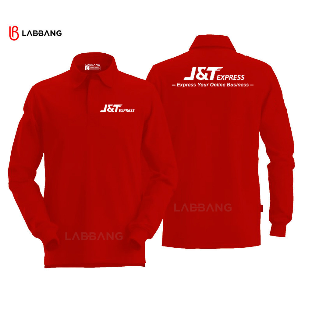 DB JnT เสื้อโปโลยาว - UnisexExpress Men Women Uniform JNT